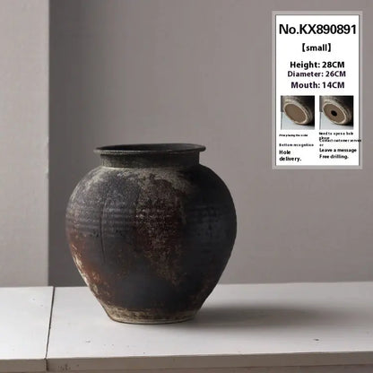 Vintage Ceramic Vase - Handmade