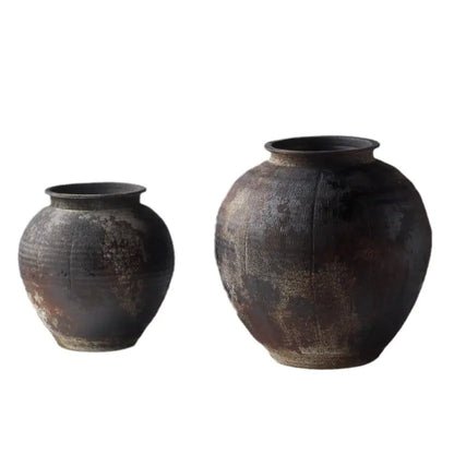 Vintage Ceramic Vase - Handmade