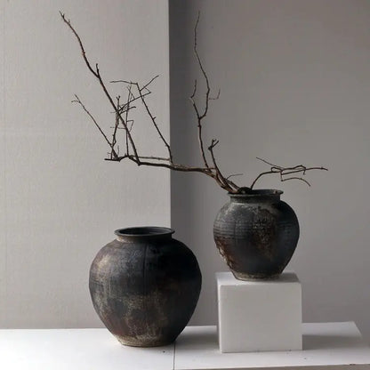 Vintage Ceramic Vase - Handmade